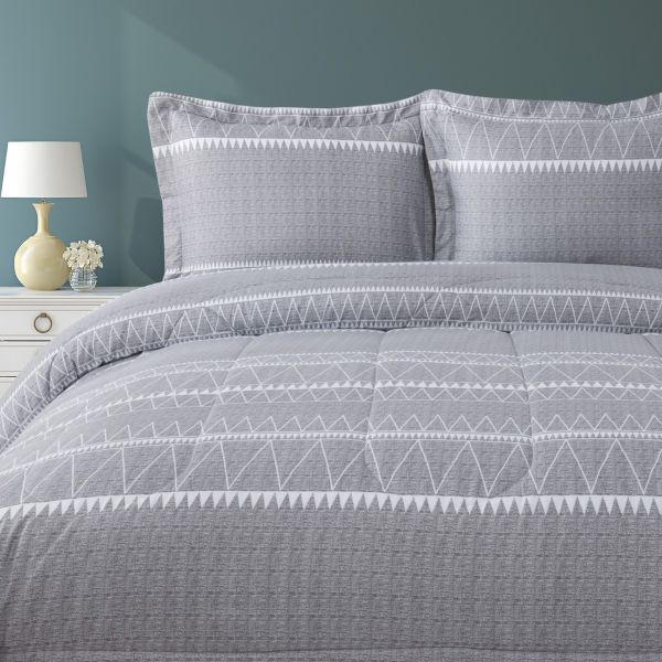 Shatex Bedding Comforters & Sets 3-Piece King Twin Queen Comforter Bed Set PJF 