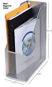 2 Pack Wall Mount File Holder Organizer