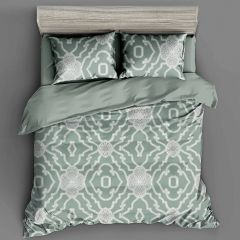 Shatex Light Green Comforter 2 Piece All Season Bedding Textured Pattern Twin Comforter Set - Ultra Soft 100% Polyester - Comforter Twin Size with 1 Pillow Sham