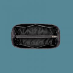 satin-like cotton fabric purse organizer Insert， with zipper Bag Tote Shaper comfortable and durable,For Birkin 35