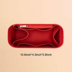 organizer bag-LV neverfull pm-felt-side zipper