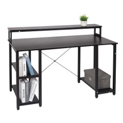 Home Office Computer Desk with Storage Shelf , 55inch