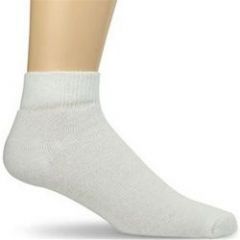 CABS03WH911/BIDSSUPPLY,Men,Ankle Socks,White,9-11