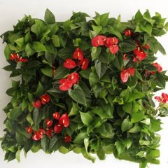 HGmart 56 Pockets Vertical Green Grow Bags Garden Hanging Wall Planters,Green