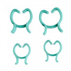 Green Butterfly-shaped Garden Plant Clips Lever Loop Grippers