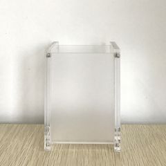 Magnetic Pen Holder with Photo Frame, 3.7*2.8*2.8Inch