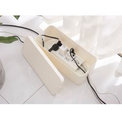 Cable Management Box Storage Organizer，with lid
