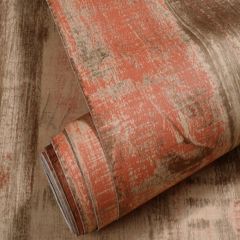 Waterproof Wallpaper,1.74ft x 16.4ft,Red