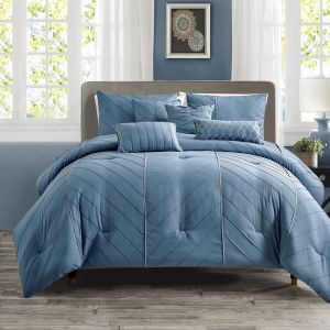 JABA Comforter Sets,Gafna,Blue