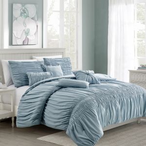 JABA Comforter Sets,Gaiwan,Blue