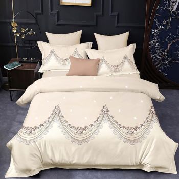 Shatex White Comforter Set 2 Pieces All Season Textured Bedding Twin Comforter Sets for Girls –Ultra Soft 100% Microfiber Polyester–Motif Twin Comforter with 1 Pillow Sham