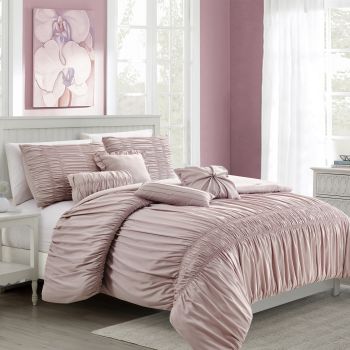 JABA Comforter Sets,Gaiwan,Pink