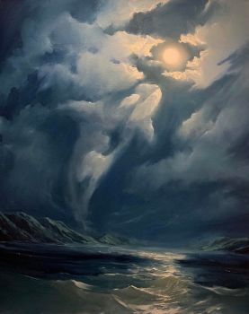 DimitriSirenkoArt Orca Cloud Print,9x12inch