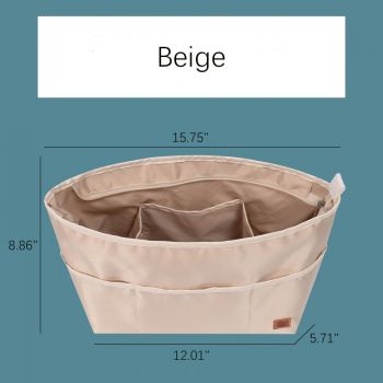 Bag Organizer for Coach Tote，Double-sided without zipper