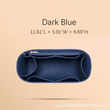 Bag Organizer for Longchamp,Felt,Le Pliage Shoulder Bag L & Top Handle M