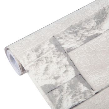 WPPVC451011/Home Cal Peel and Stick Wallpaper，1.48ⅹ32.8ft - Black Tree