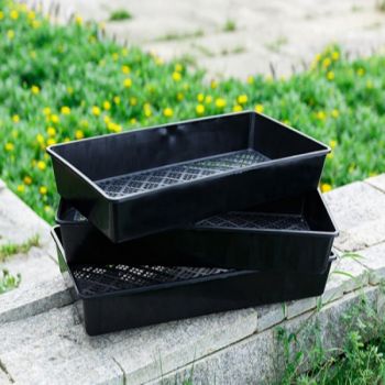 Saddle Plastic Pots,Square