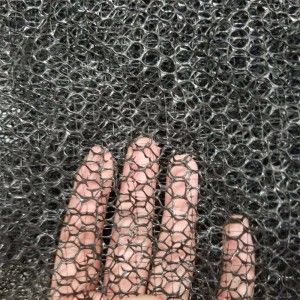 Agfabric 6.5' Width High Quality Plastic 3D Geomat , Black