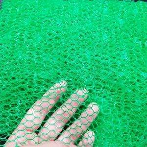 Agfabric 6.5' Width High-Quality Plastic 3D Geomat, Green