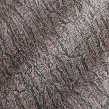 Fake Tree Bark Waterproof Wallpaper,1.74ft x 16.4ft,Red